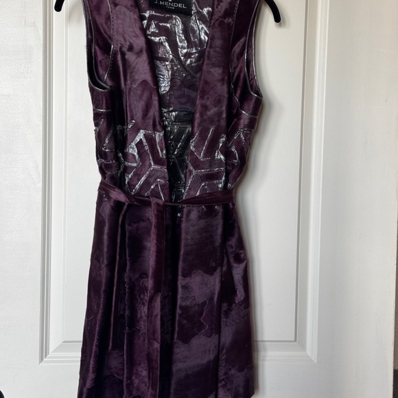 Vintage J. Mendel Open Front Fur Vest - Fabulous - Picture 4 of 7